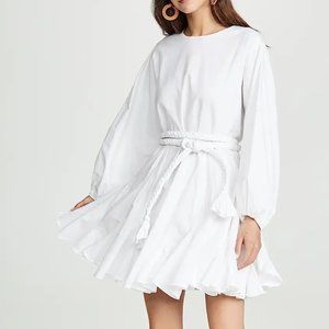 RHODE Ella dress in white, size S